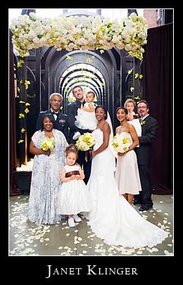The wedding of Nick Collison & Robbie Harriford (with their adorable  daughter Emma)
